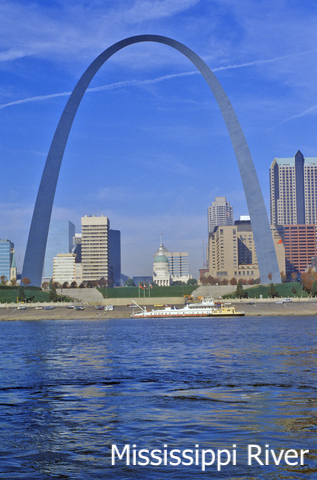 View of the Mississippi River