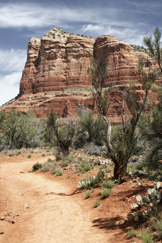 Desert Rocks and formations near Sedona Arizona