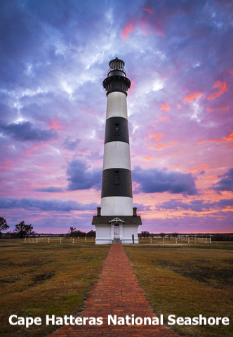 Lighthouse in Cape Hatteras