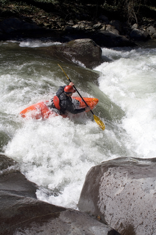 White water rafting at Nantahala National Forest