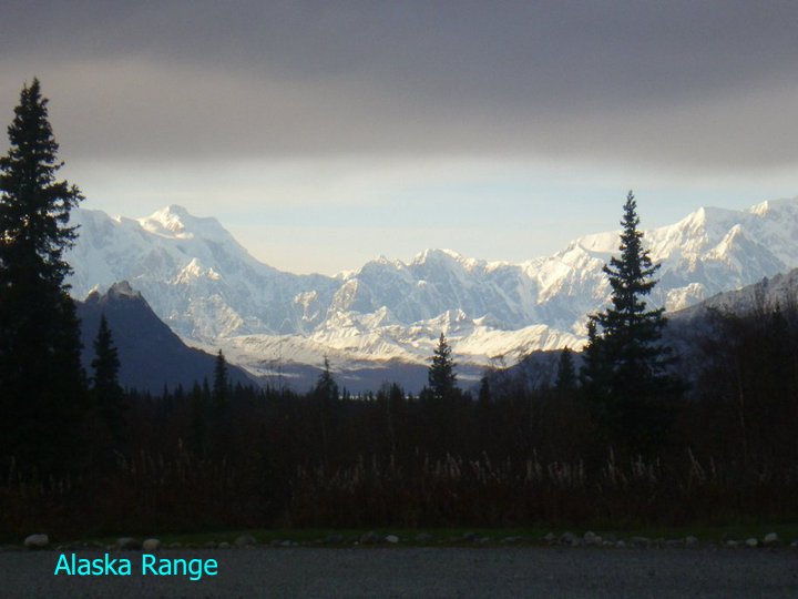 Alaska Range Mountains
