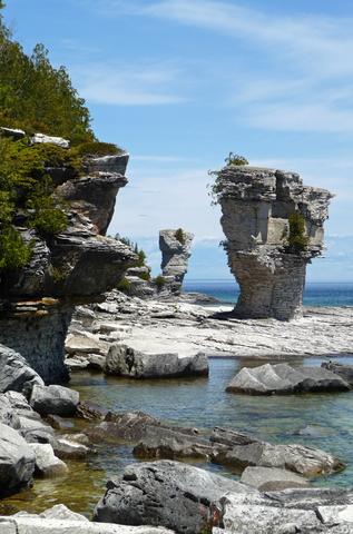Fathom Five, Flowerpot Island, Ontario